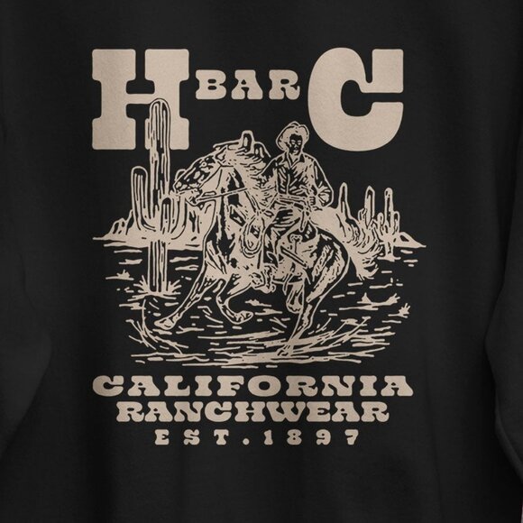 Nature Desert Vibes Cowboy Retro California Outdoor Adventure Hiking Sweatshirt - Picture 2 of 5